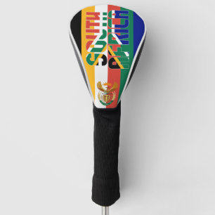 South Africa Flag Gorgeous Patriotic Golf Head Cover