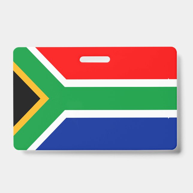 South Africa Flag ID Badge (Front)
