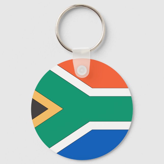 South Africa Flag Key Ring (Front)