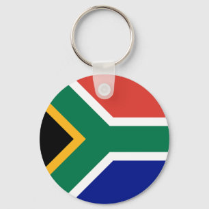 South Africa Flag Key Ring