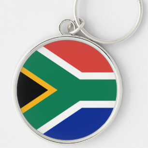 South Africa Flag Key Ring