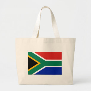 South Africa Flag Large Tote Bag