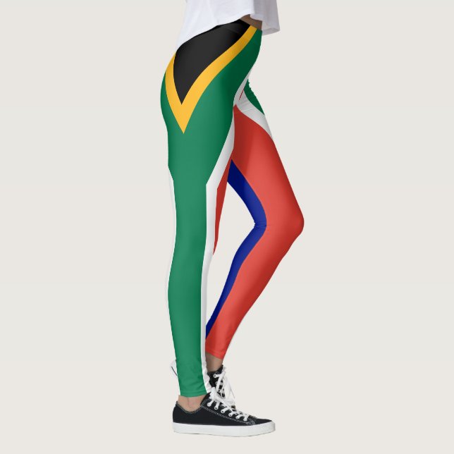 South Africa Flag Leggings (Right)
