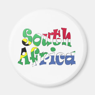 South Africa Flag Magnet