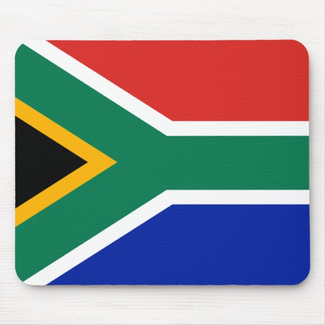 South Africa Flag Mouse Pad (Front)
