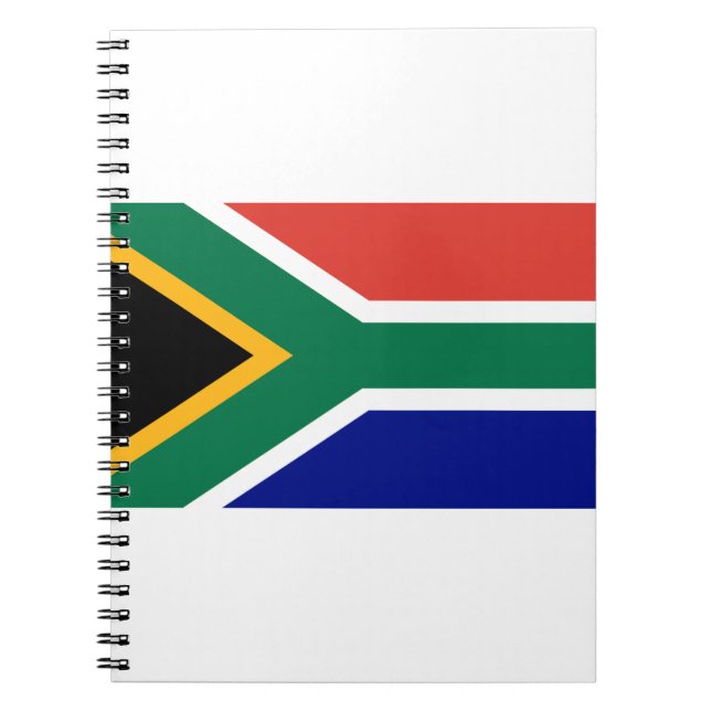 South Africa Flag Notebook (Front)