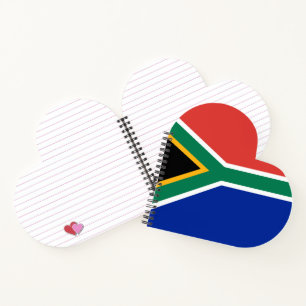 South Africa flag Notebook