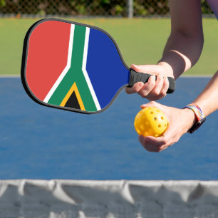 South Africa flag Pickleball Paddle