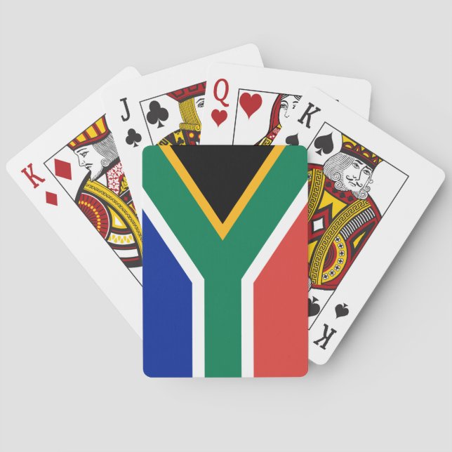 South Africa Flag Playing Cards (Back)