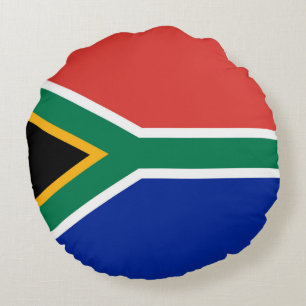 South Africa flag Round Cushion