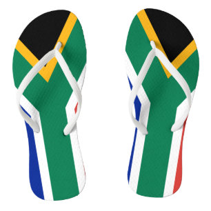 South Africa Flag South African Patriotic Thongs