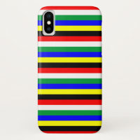 South Africa flag stripes lines symbol