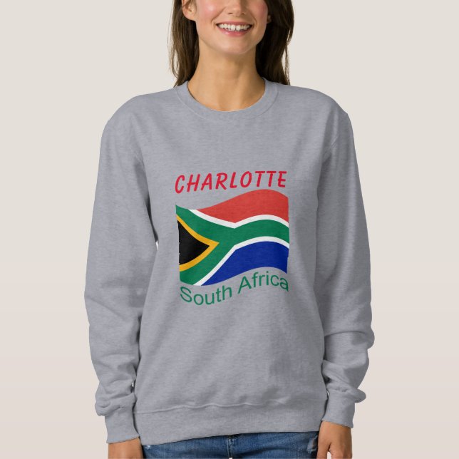 South Africa Flag Sweatshirt (Front)