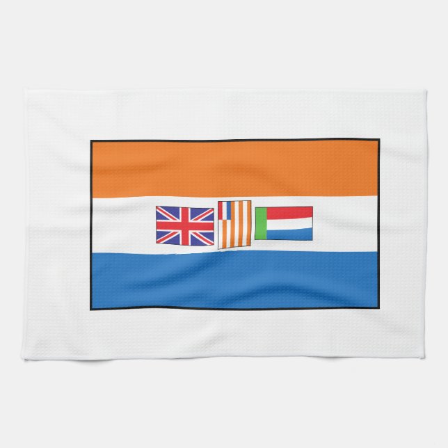 South Africa Flag Tea Towel (Horizontal)