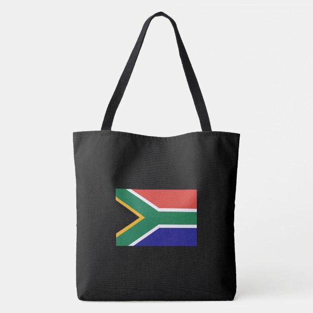 South Africa Flag Tote Bag (Back)