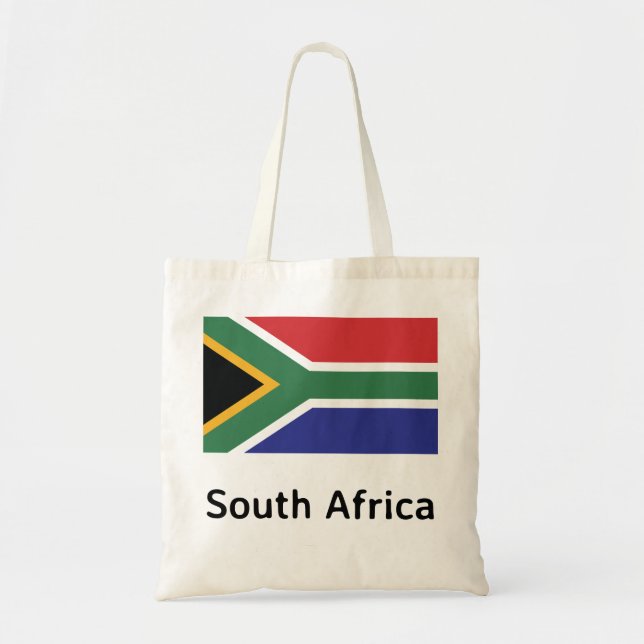 South Africa Flag Tote Bag (Front)