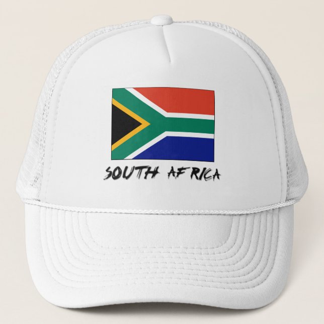 South Africa Flag Trucker Hat (Front)