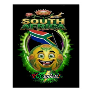 South Africa-G-Ball Poster