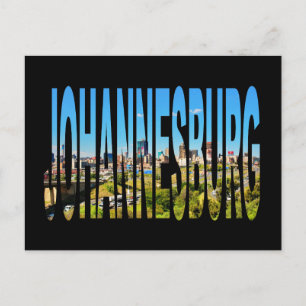 South Africa Johannesburg Skyline  Postcard
