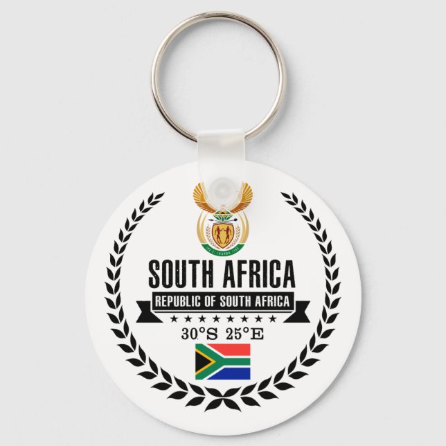 South Africa Key Ring (Front)