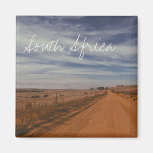 South Africa Landscape Nature Travel Magnet