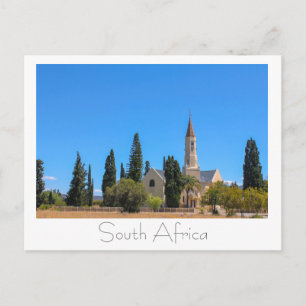 South Africa Landscape Road Scenery Postcard