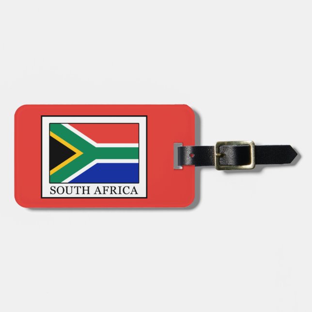 South Africa Luggage Tag (Front Horizontal)