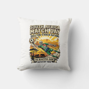 South Africa Match Day Skeleton Striker Nations Hi Cushion