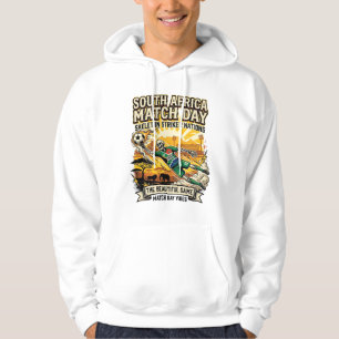 South Africa Match Day Skeleton Striker Nations Hi Hoodie
