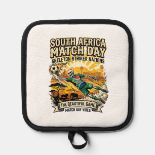 South Africa Match Day Skeleton Striker Nations Hi Pot Holder
