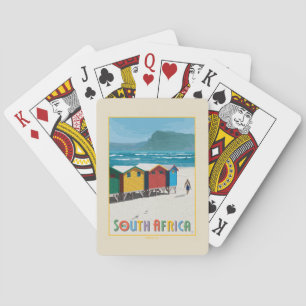 South Africa   Muizenberg Beach Playing Cards