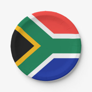 South Africa Paper Plate