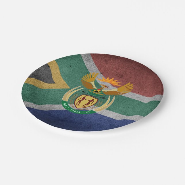 South Africa Paper Plate (Angled)