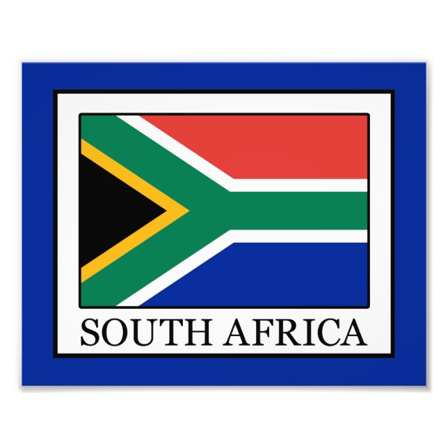 South Africa Photo Print (Front)