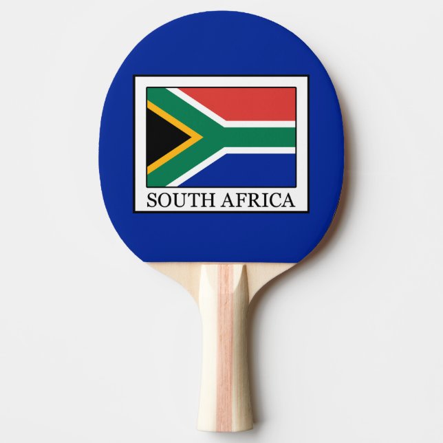 South Africa Ping Pong Paddle (Front)