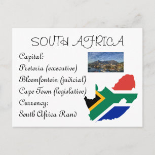 South Africa Postcard