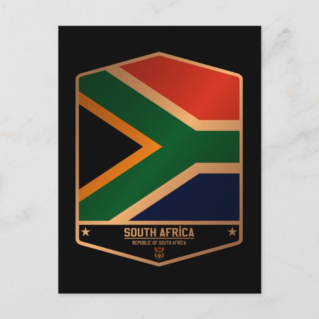 South Africa Postcard (Front)