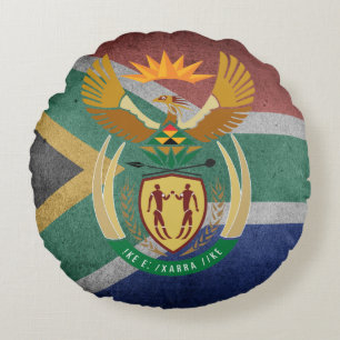South Africa Round Cushion