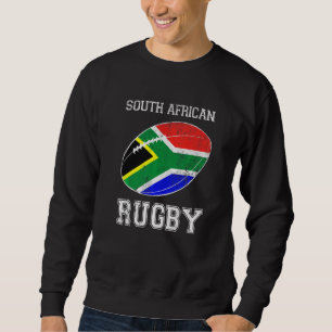 South Africa Rugby Flag World Champions Support Sweatshirt
