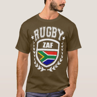 South Africa Rugby Gear South African Flag Vintage T-Shirt