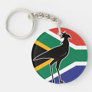 South Africa Secretarybird Secretary bird African Key Ring