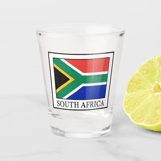 South Africa Shot Glass (Front)