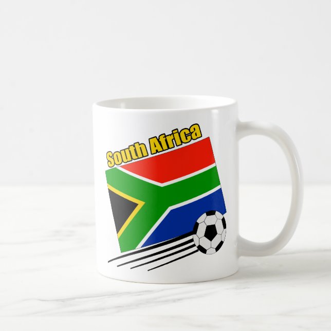 South Africa Soccer Team Coffee Mug (Right)
