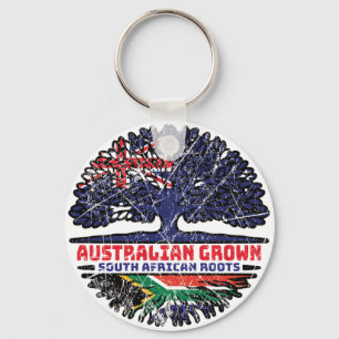 South Africa South African Australian Australia Key Ring
