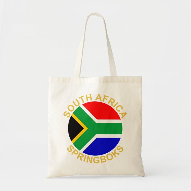 South Africa Springboks Tote Bag (Front)