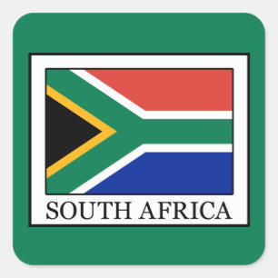 South Africa Square Sticker