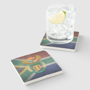 South Africa Stone Coaster