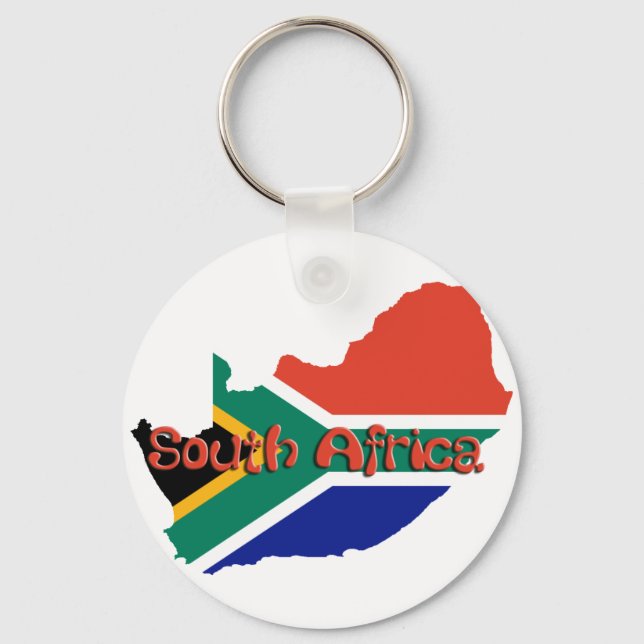 South Africa theme Key Ring (Front)