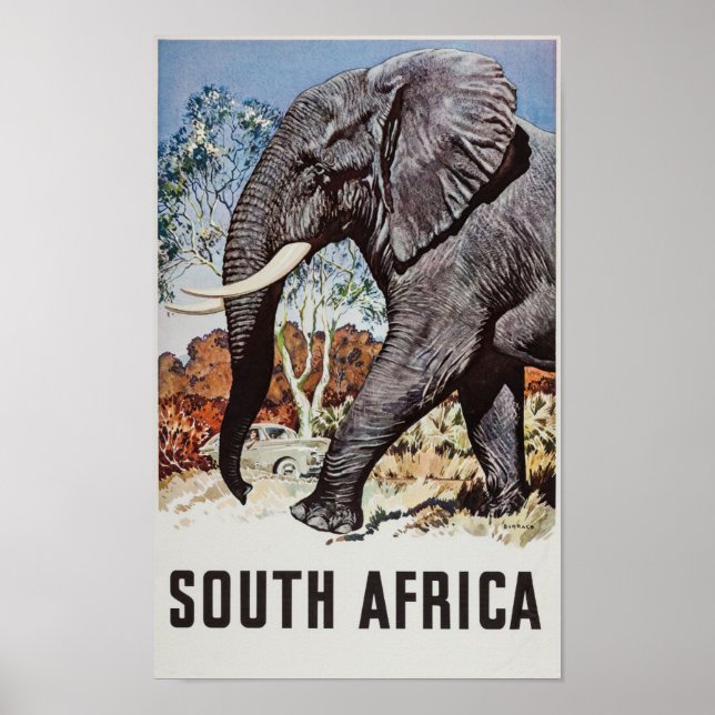South Africa Travel Poster (2) (Front)