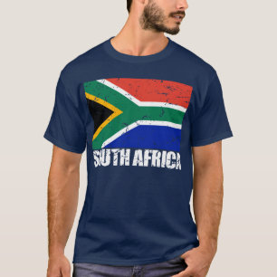 South Africa Vintage Flag T-Shirt